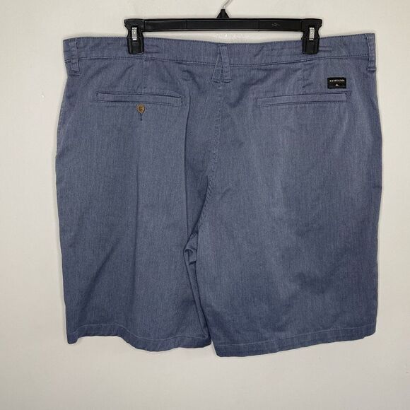 QUIKSILVER Mens Blue Chino Shorts Regular-Fit Everyday Union Stretch 42 x 10 - Picture 4 of 11